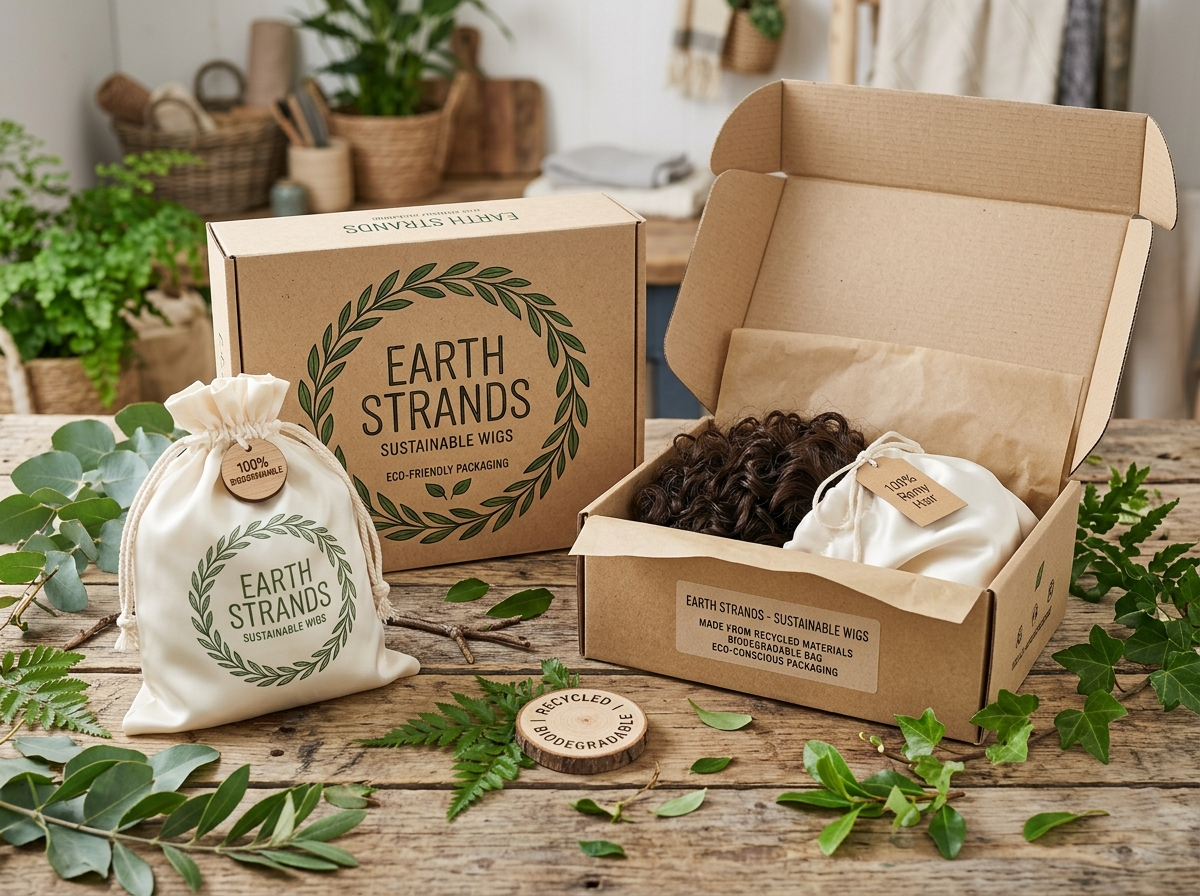 Eco-friendly wig packaging