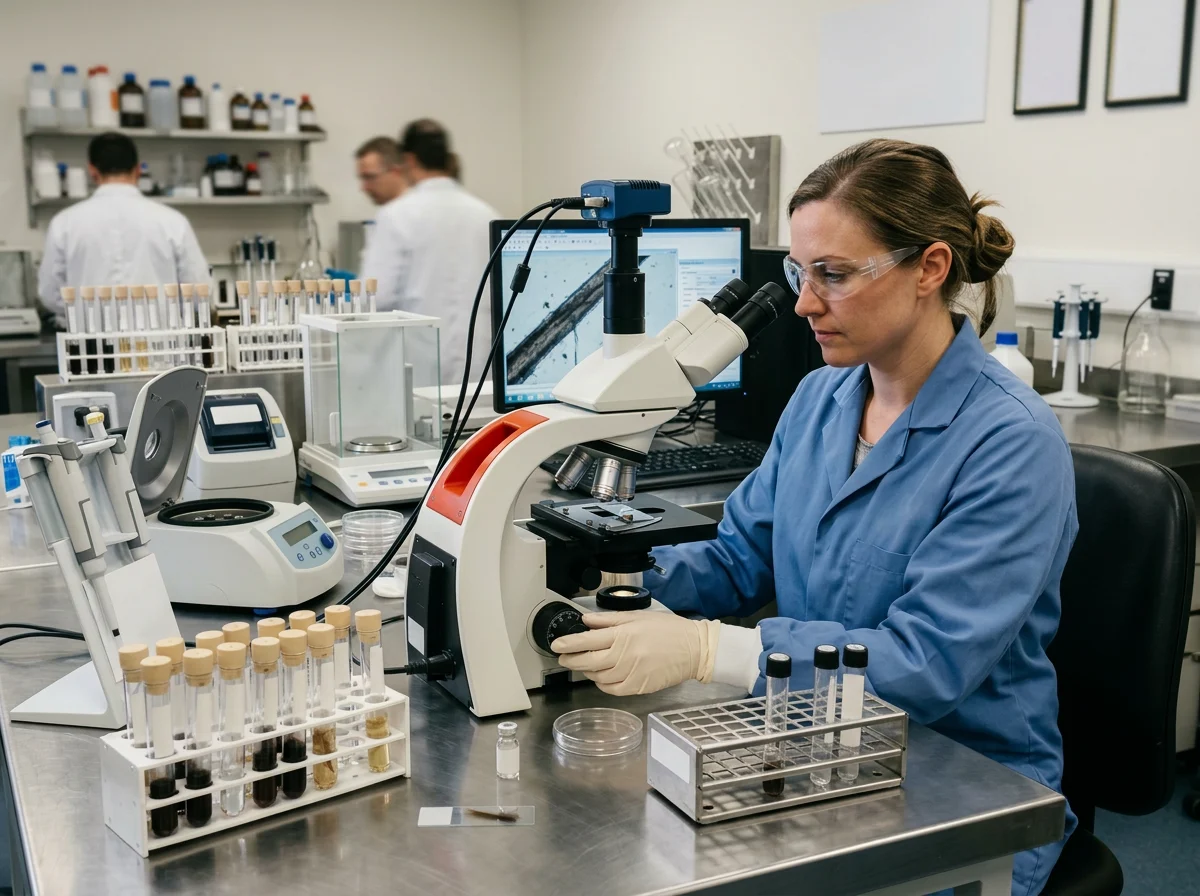 SGS laboratory quality testing